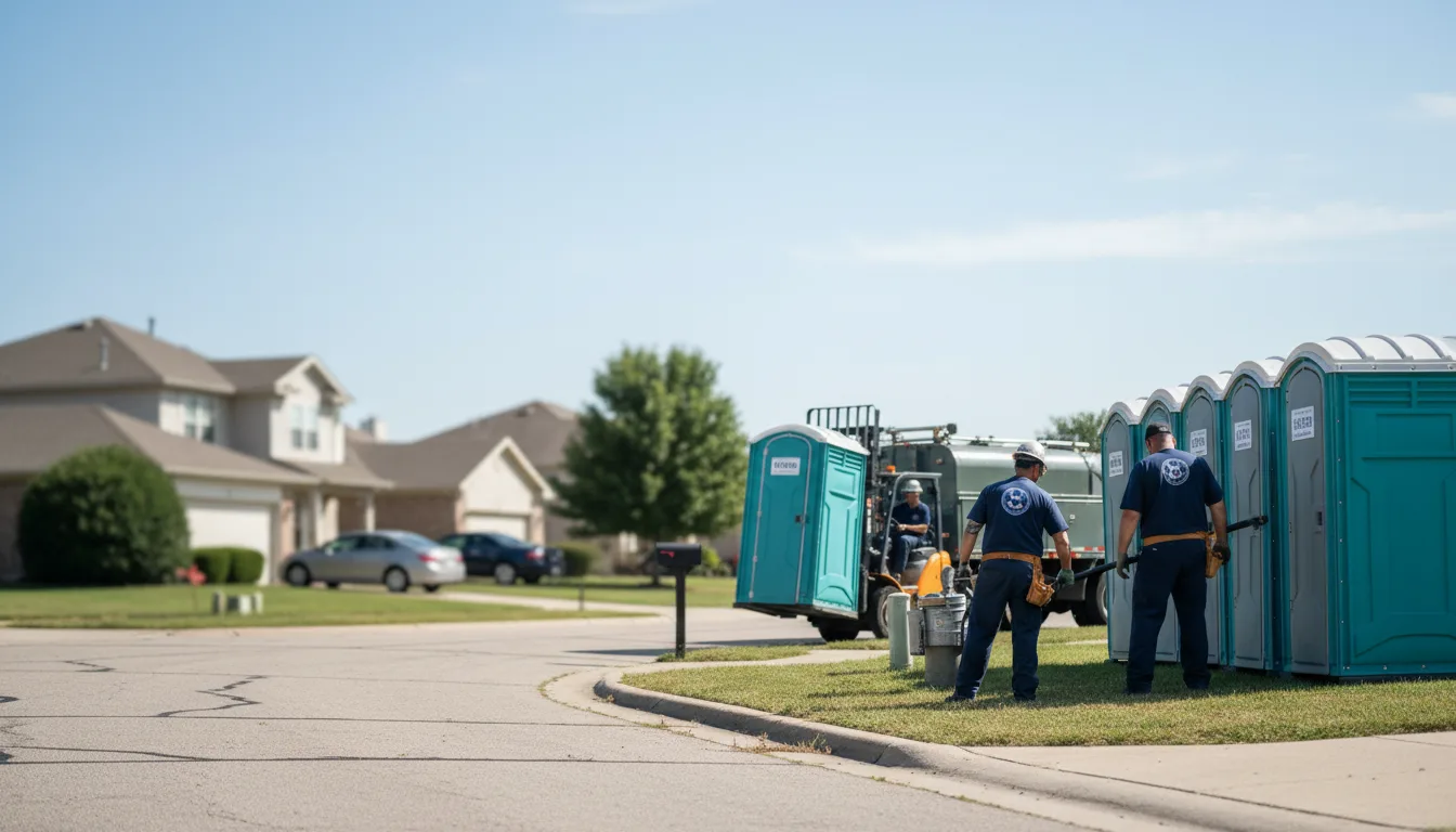 Porta Potty Rental in Flower Mound, TX near me